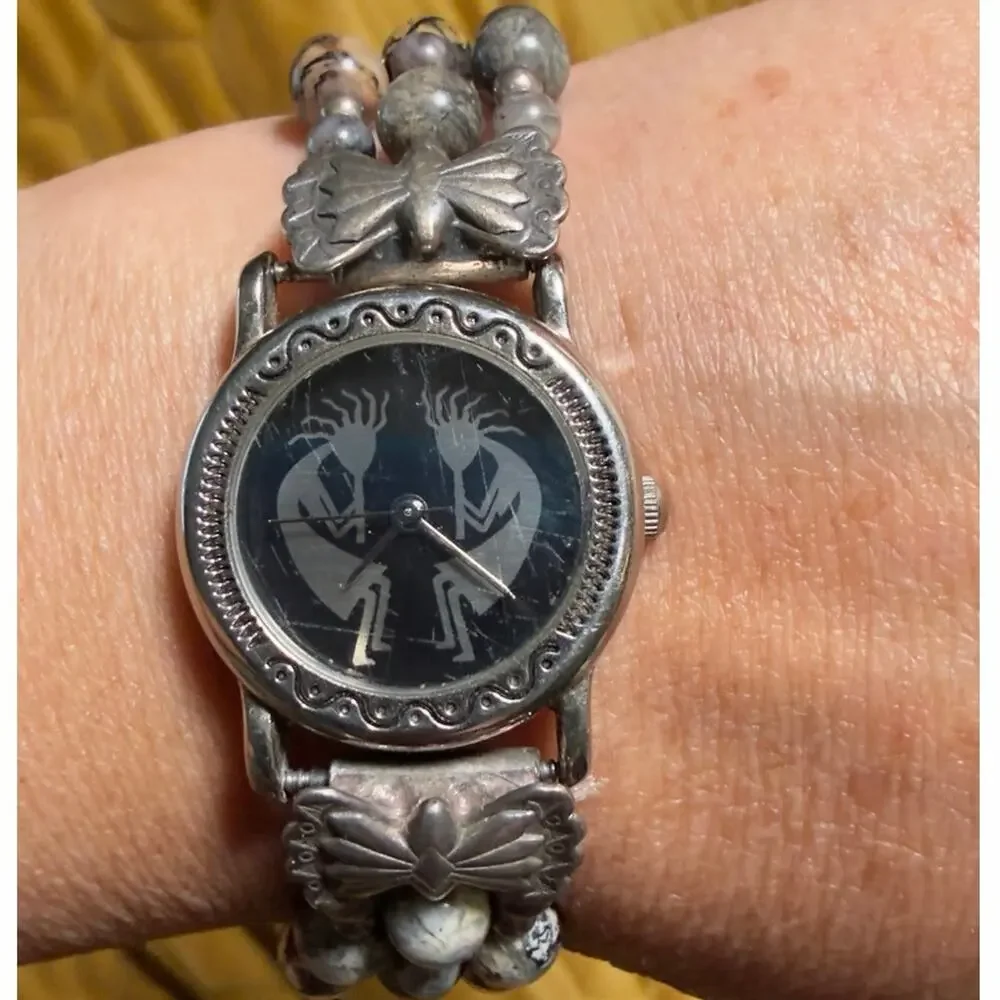 Native American watch head
